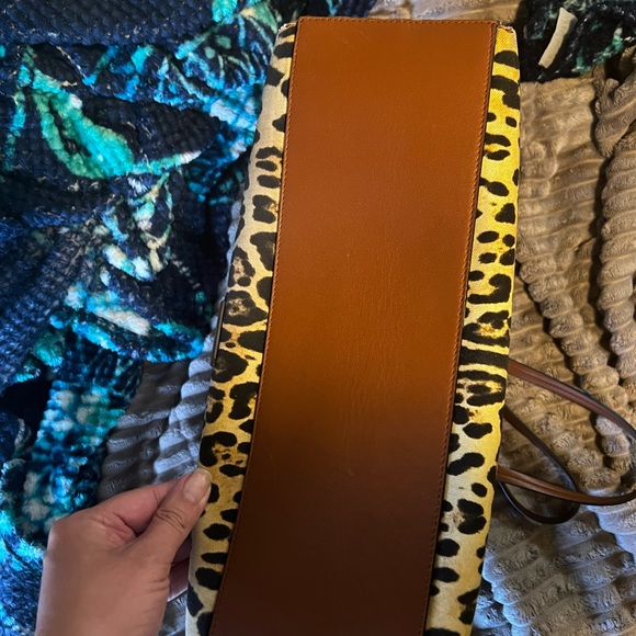 Valentino Leopard Canvas Tote - Picture 15 of 17